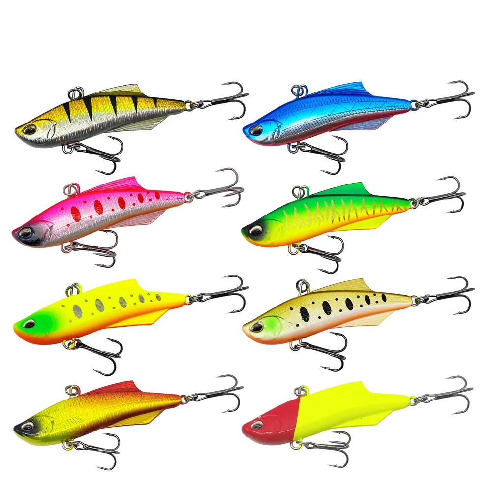 Señuelo VIB de plástico duro hundido para jigging de lucio - imagen 2