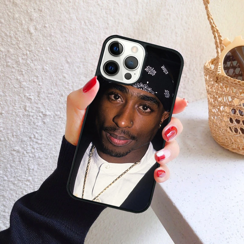 Vista trasera de la funda Freddo 2Pac Tupac Shakur