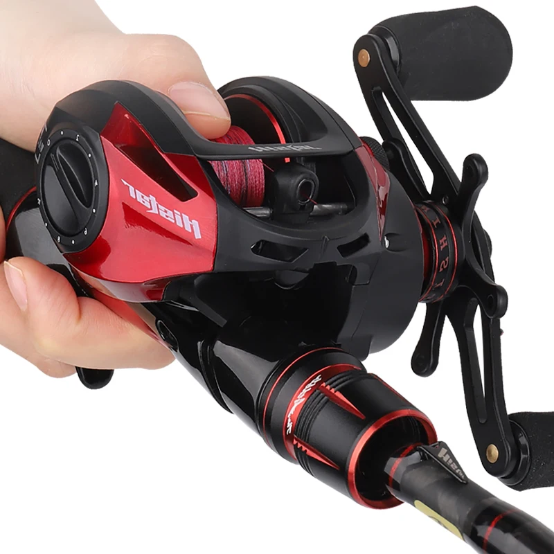 Histar MS-X caña baitcasting acción rápida, carbono y freno doble - imagen 3