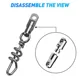 Conector giratorio inoxidable para pesca de atún resistente - imagen 5