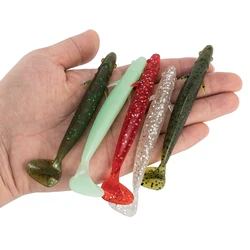 Swimbaits Glow Señuelo Silicona Texas Drop Shot para Bass Trucha