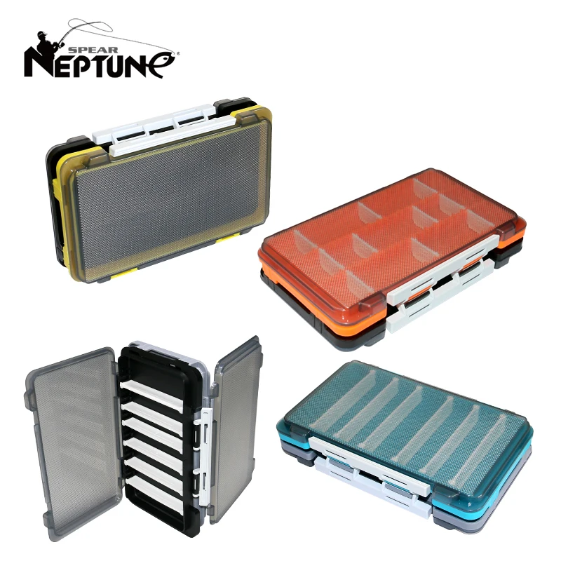 Caja portátil organizadora de pesca para señuelos, anzuelos y accesorios - imagen 2