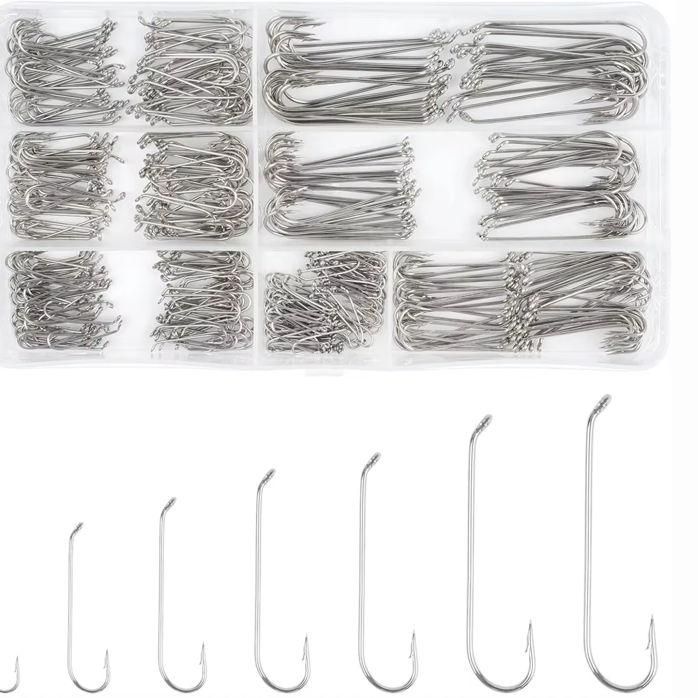Kit de anzuelos Aberdeen para mosca seca y húmeda – vástago largo - imagen 4