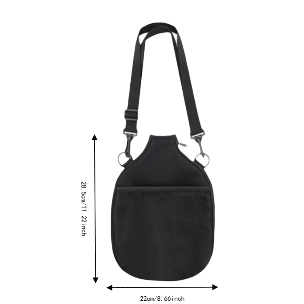 Funda para pala de pickleball con cremallera y correa ajustable - imagen 3