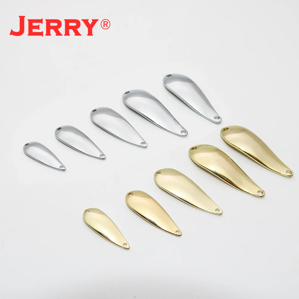 Micro cucharas Jerry Aries sin pintar – Señuelo metálico para trucha - imagen 3