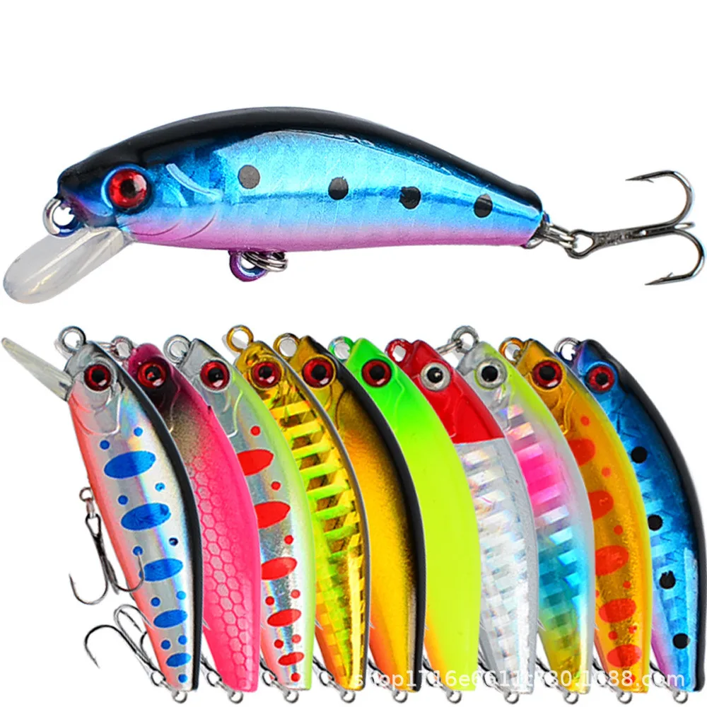Crankbait para lubina Hundible Minnow Wobbler duro señuelo artificial - imagen 3