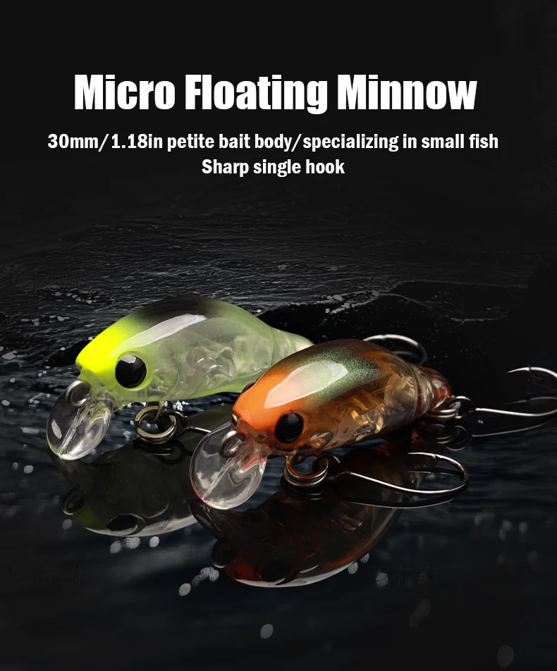 Señuelo Leydun Marionet Surface Minnow vista lateral