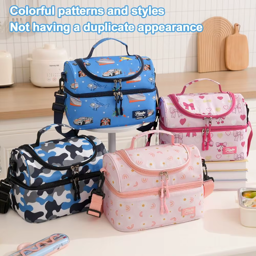 Bolsa térmica infantil impermeable para el colegio y picnic - imagen 5
