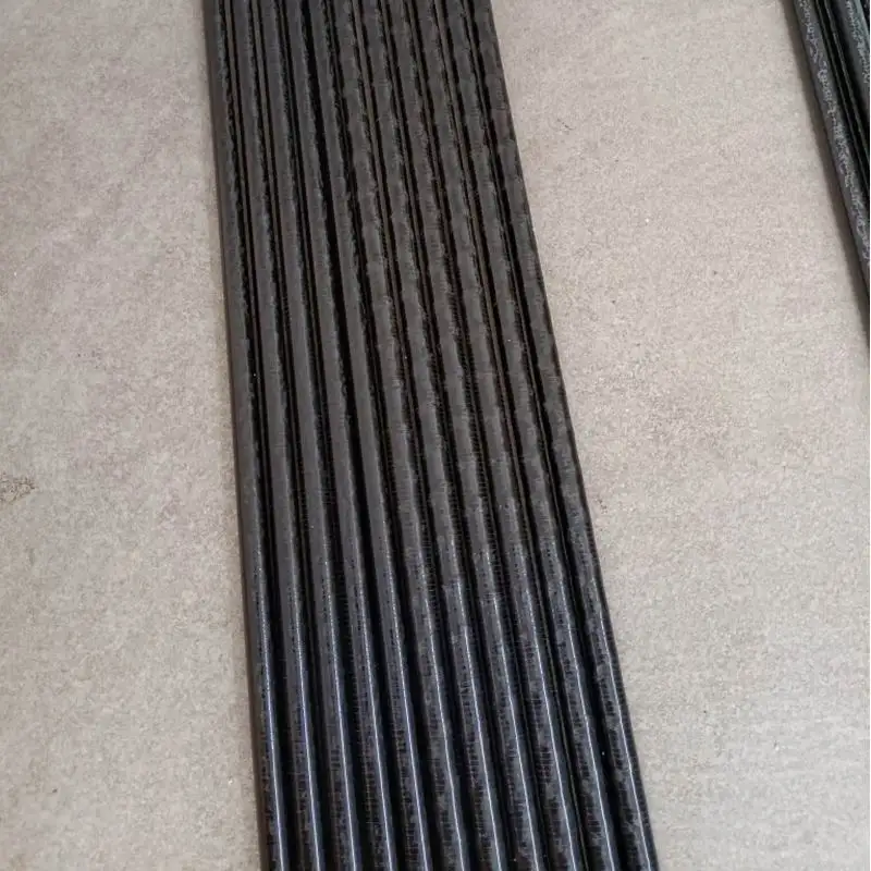 Caña de pescar en bruto de fibra de carbono monosección premium