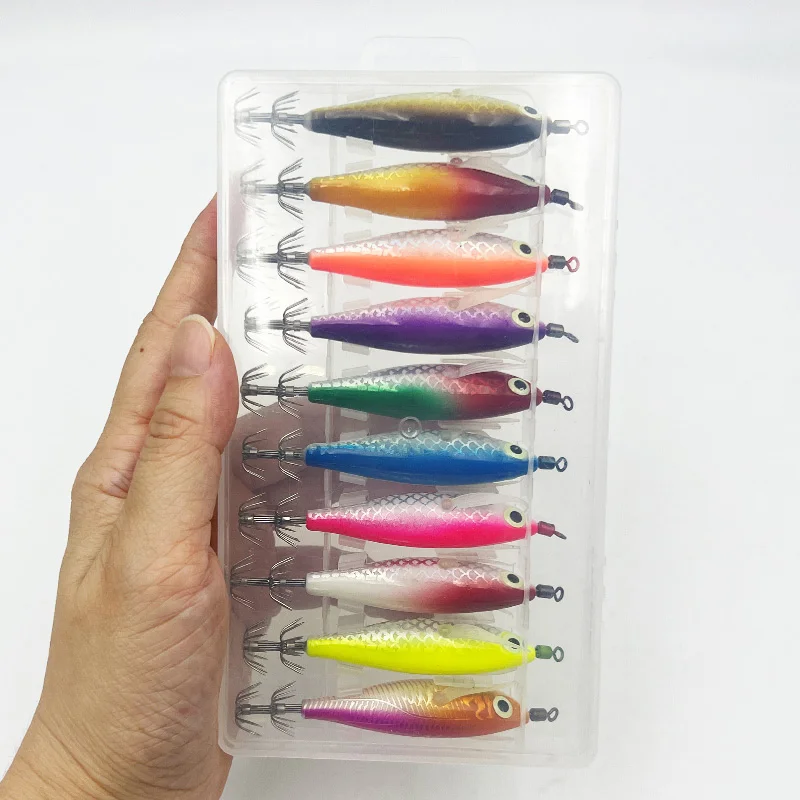 ShareShark Egi de calamar con luz brillante – diseño horizontal - imagen 2