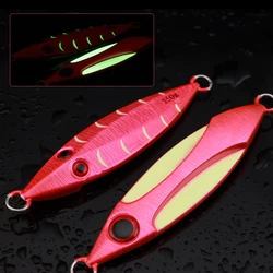 Slow Jig Metálico Luminoso Castfun – Señuelo de Pesca