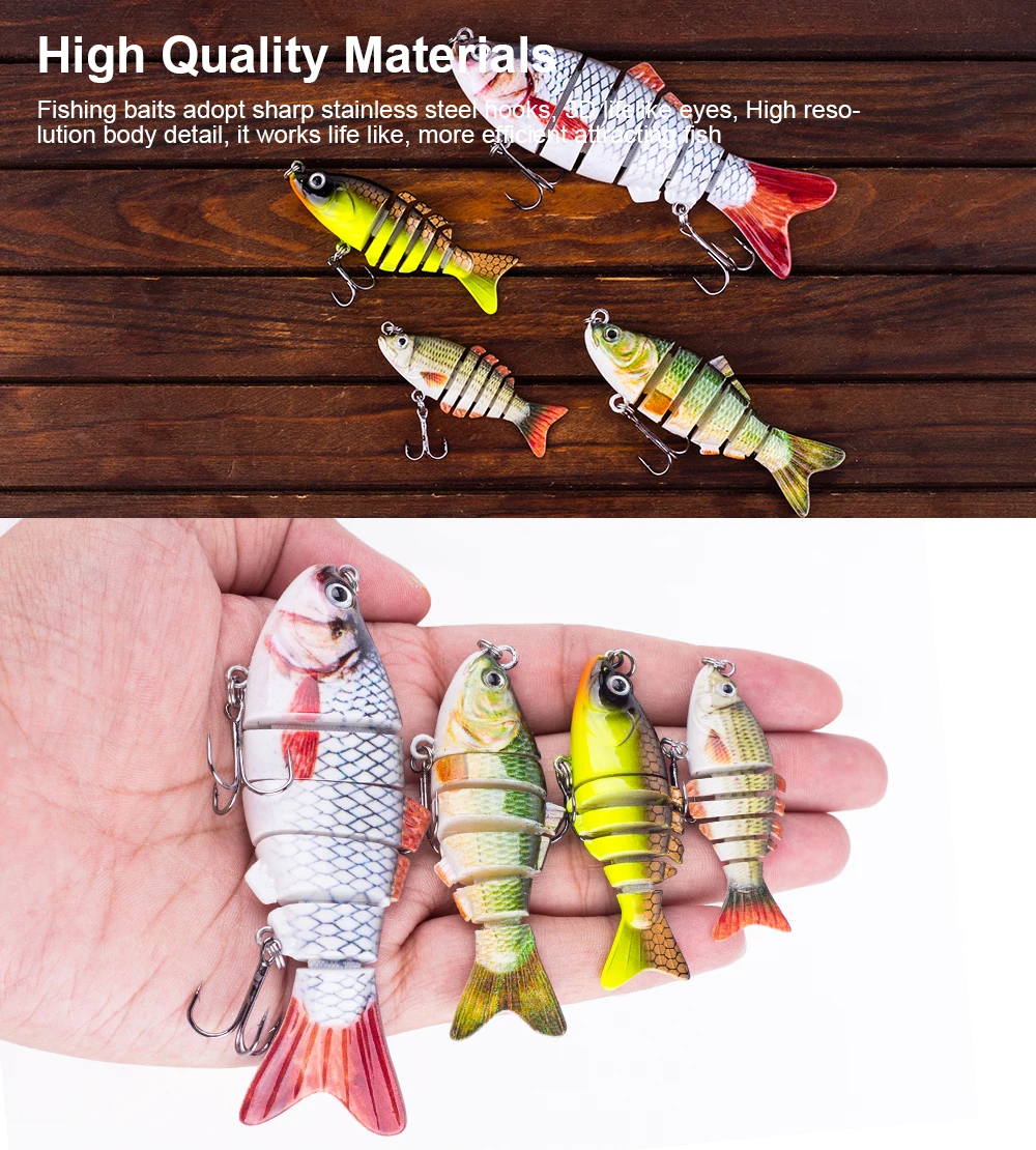 Hanlin Mini señuelo multiarticulado