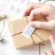 Adhesivos decorativos con frases clásicas estilo dorado para regalo - imagen 2