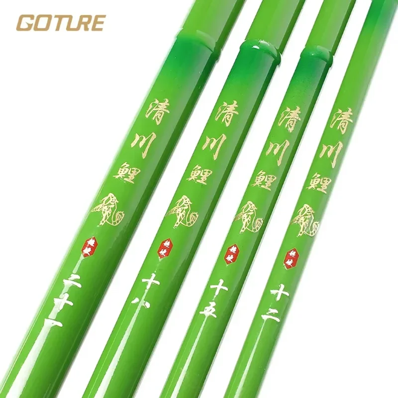 Goture BREEZE — Caña de pesca ultraligera de carbono, acción 3:7