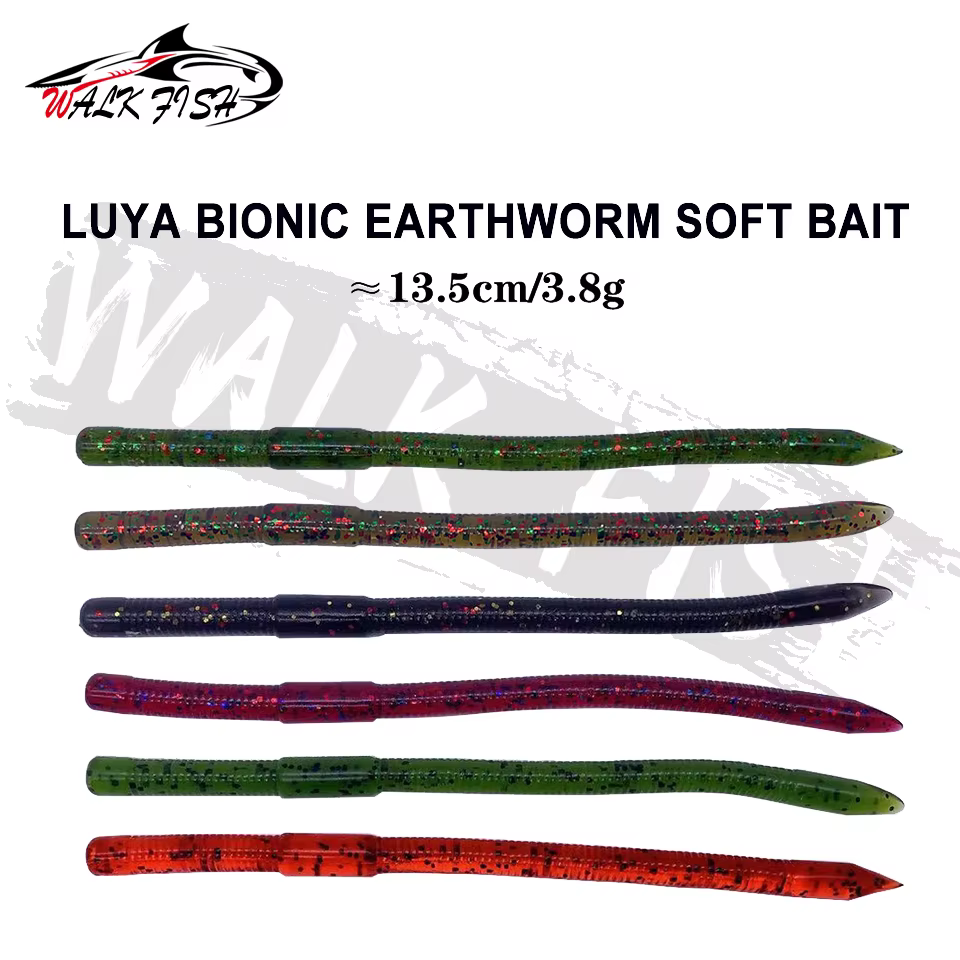 Swimbait WALK FISH 135mm – Gusano artificial para lucio - imagen 3