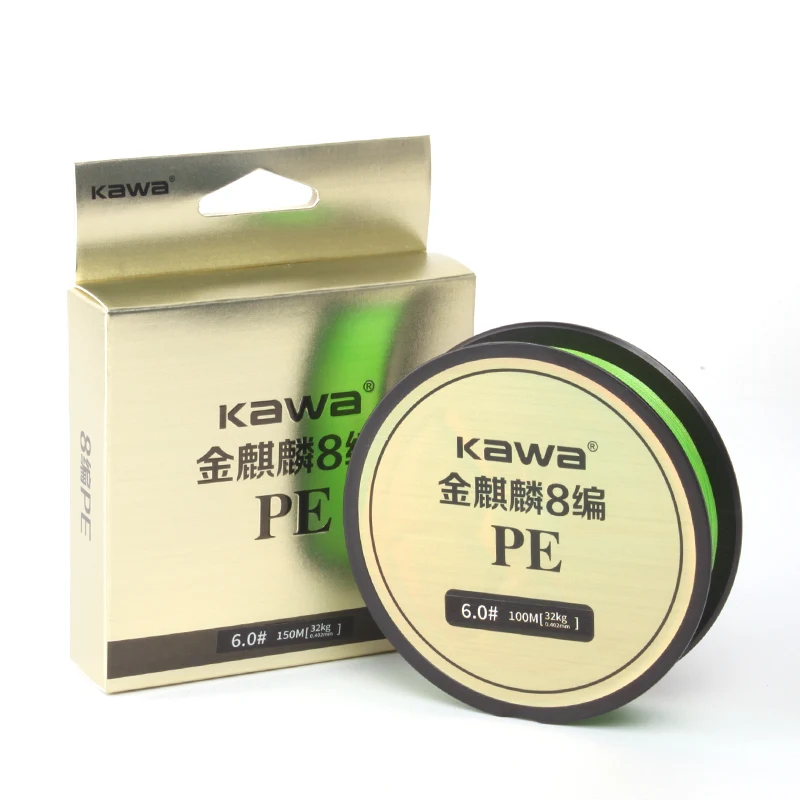 Línea de pesca trenzada Kawa New Fishing PE Verde – suave - imagen 3