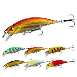 Señuelo minnow Wobbler jerkbait para trucha y lubina de plástico
