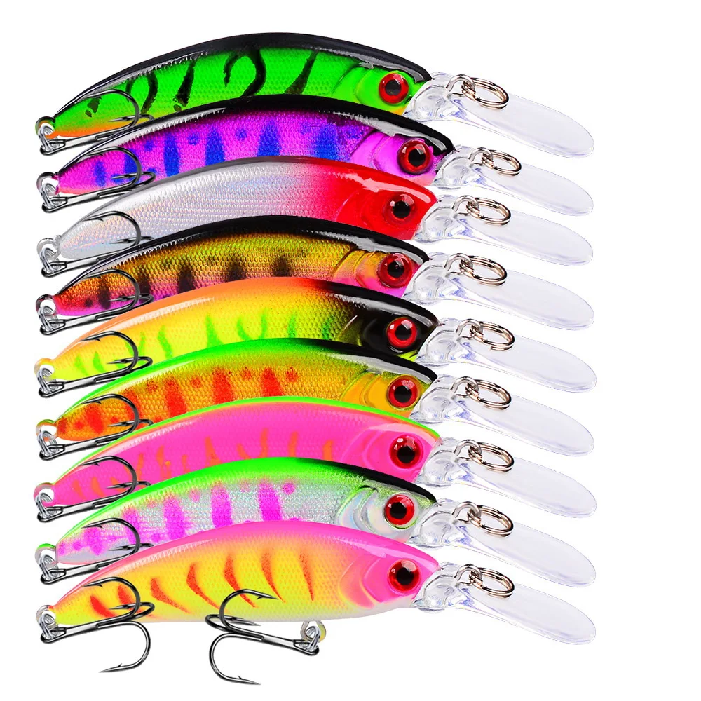 Longmouth Minnow Jerkbait 3D Ojos – Señuelo Mar 9 Colores - imagen 5