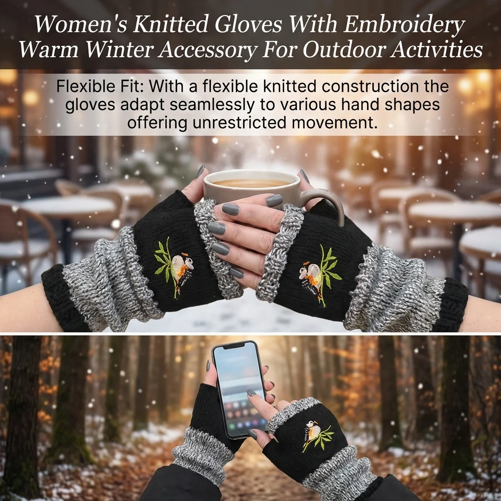 Guantes cálidos para actividades de exterior