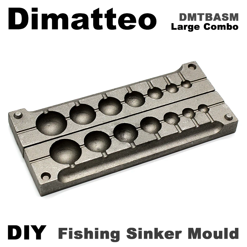 Dimatteo Diy Vissen Sinker Bal Combo – Pesas de plomo 7‑168 g