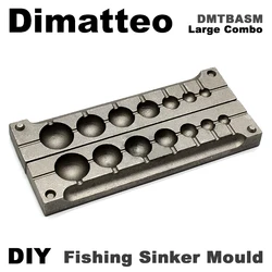 Dimatteo Diy Vissen Sinker Bal Combo – Pesas de plomo 7‑168 g