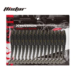 Señuelo HISTAR cola en T gusano silicona brillante