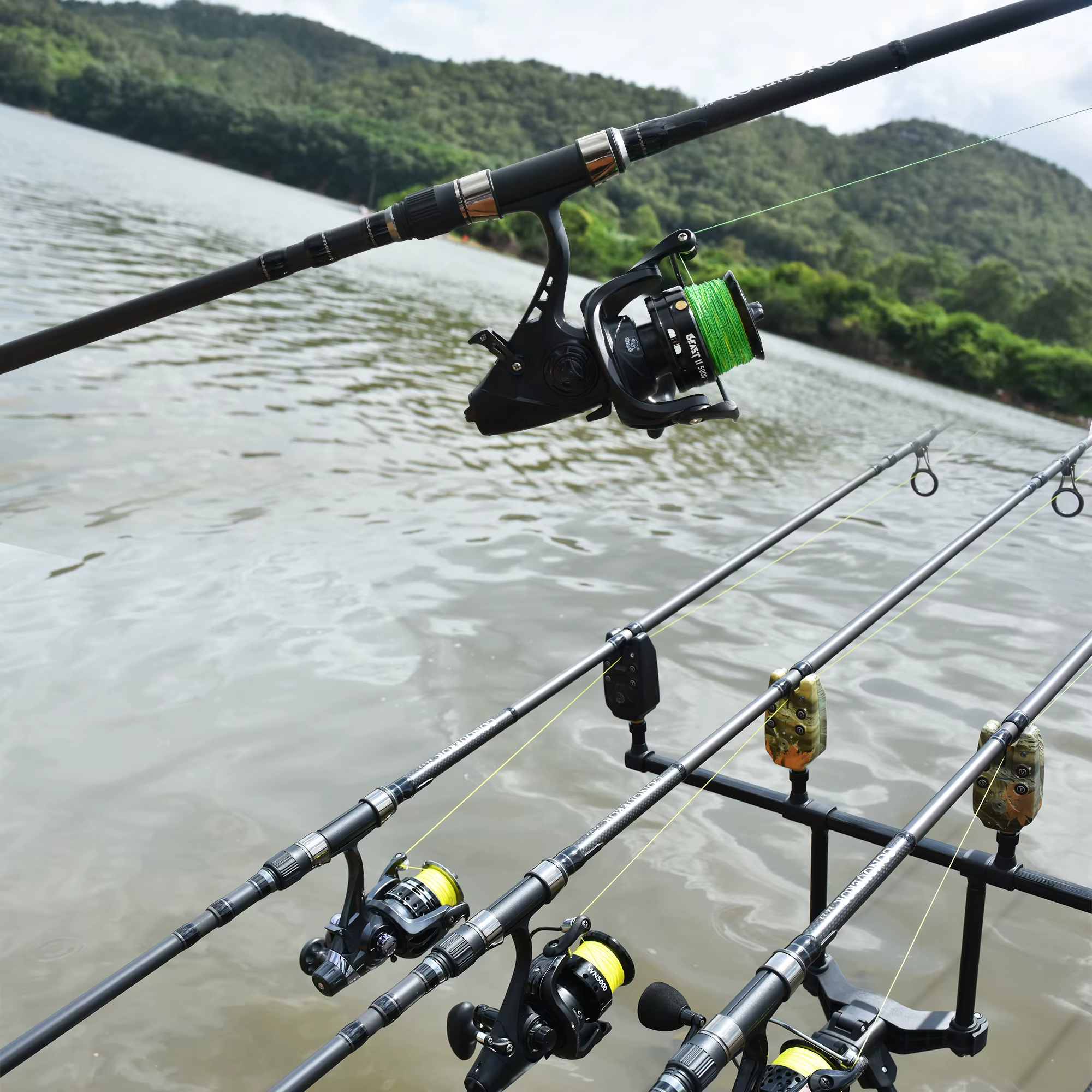 FELENHAI Varilla Alimentadora Carpa Fibra Carbono 3,5 lb Surfcasting - imagen 5