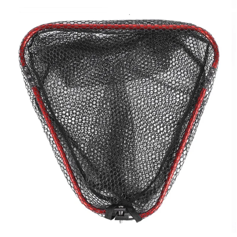 Red de aterrizaje triangular de aluminio plegable con nailon