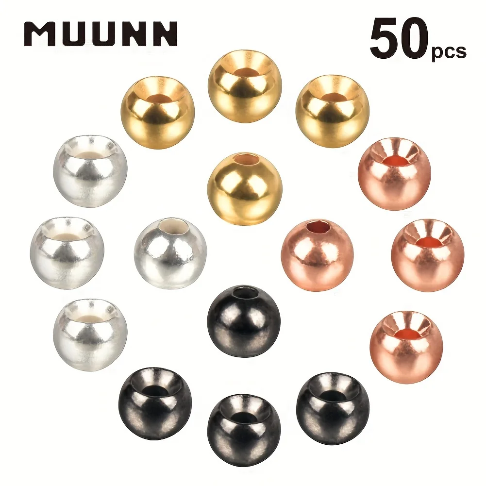 MUUNN Perlas de tungsteno Cyclops para moscas jig de ninfa - imagen 2