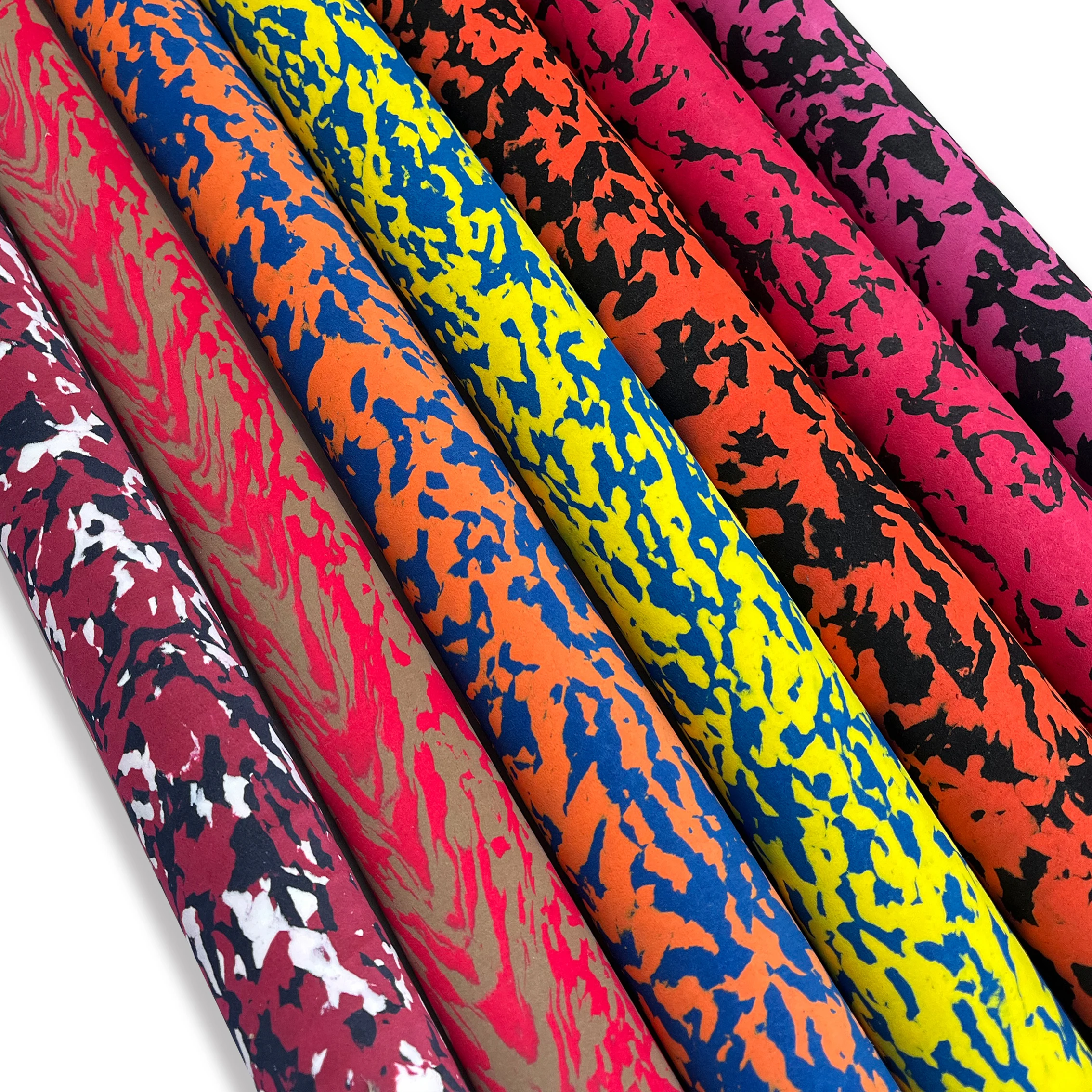 TAKEDO Mango de espuma EVA caña pescar – Recto camuflaje artesanal