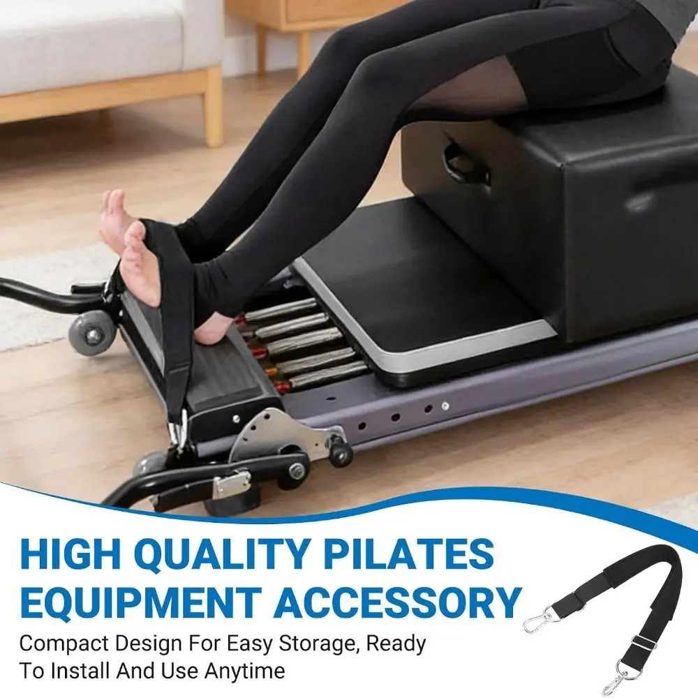Correa de pilates antideslizante portátil ajustable para pie