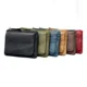 Cartera RFID corta de cuero genuino con protección y varias ranuras - imagen 5