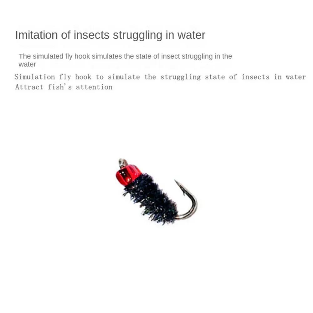 Kit pesca con mosca trucha – Spinner biónico y señuelos natación - imagen 3