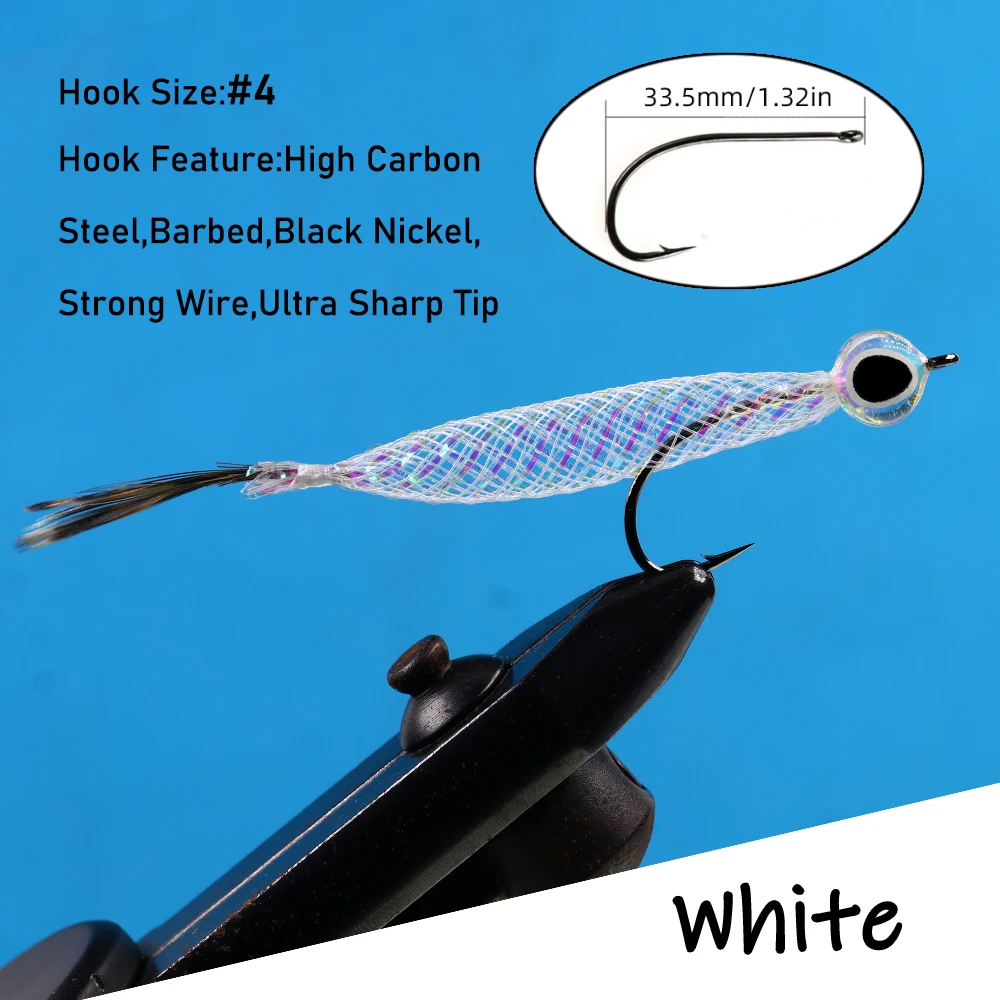 Wifreo Anzuelo Mylar Flash Streamer – Para trucha y salmón - imagen 2
