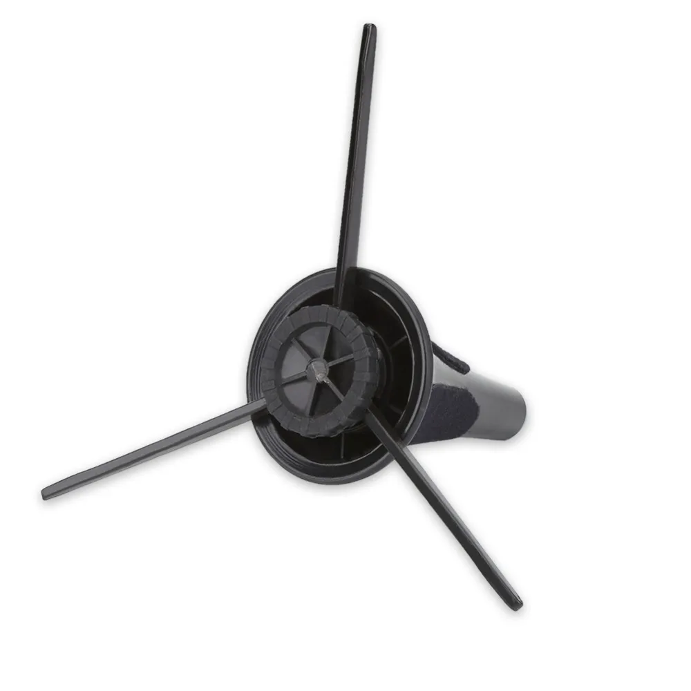 Trípode plegable para clarinete de ABS y metal negro, soporte seguro