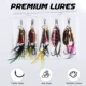 Señuelos en Forma de Campana Goture metálicos para lubina - imagen 3