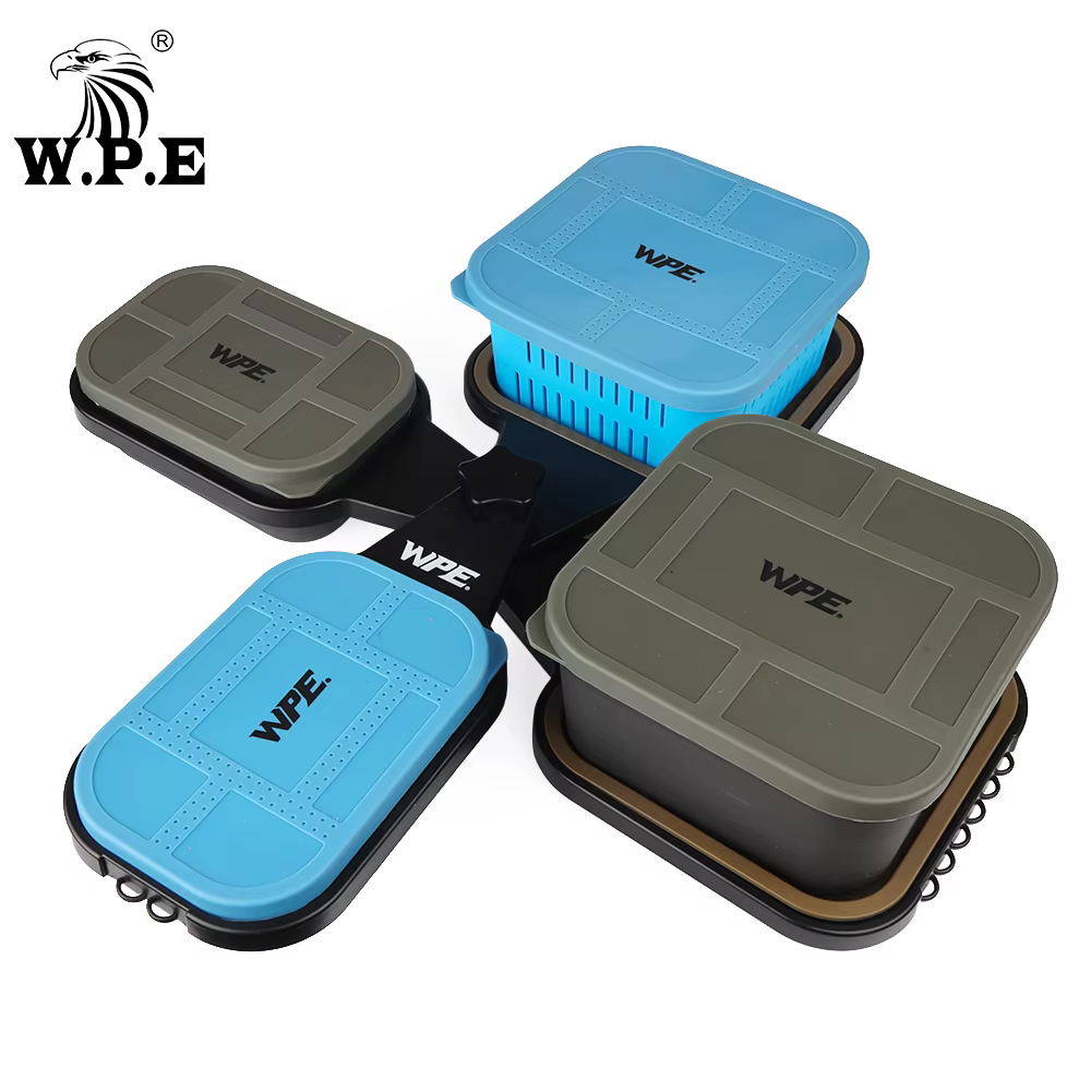 W.P.E Cebos para carpa: caja alimentador y almacenamiento, boilies