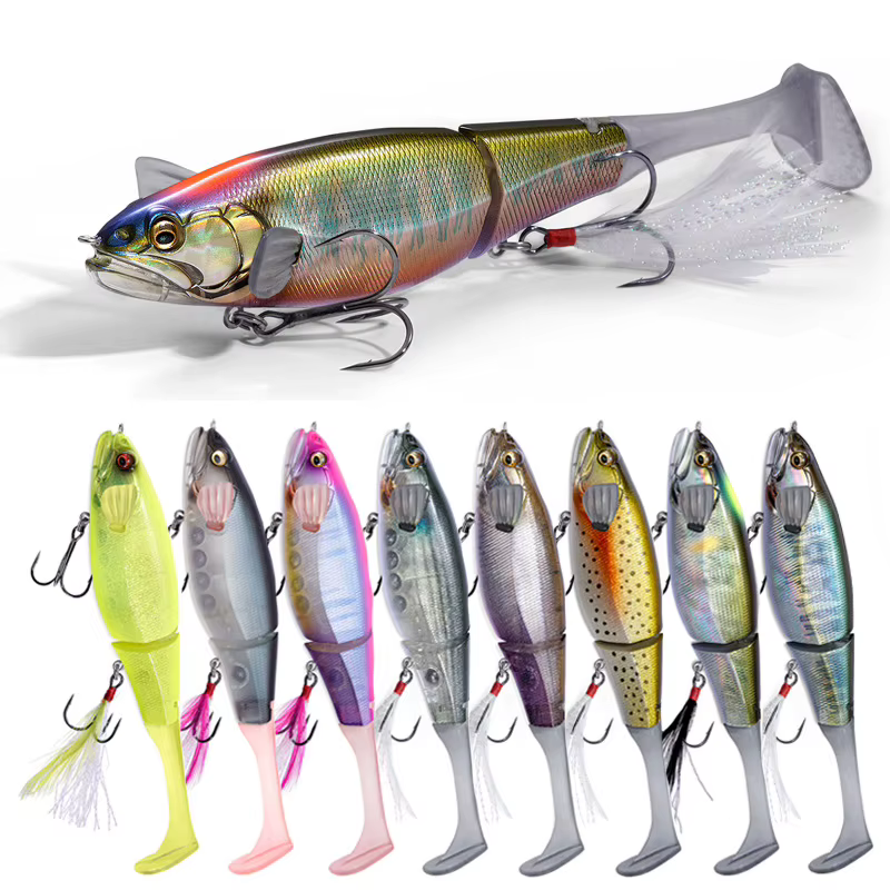 Señuelo Hard Swimbait Multi Sección 160mm – Para Zope, Lubina y Trucha - imagen 5