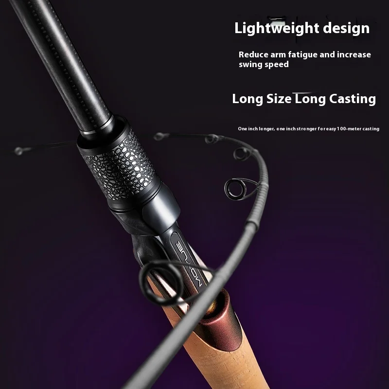 Paia Cui Ve Caña Spinning Lubina Toray T1100G FUJI SIC - imagen 4