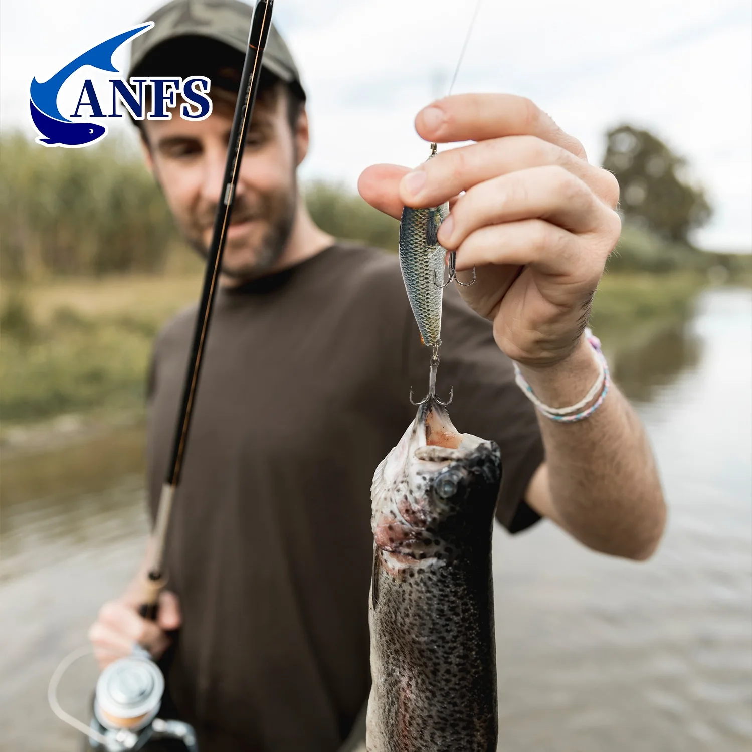 ANFS pack variado de señuelos para pesca marina con crustáceos - imagen 5
