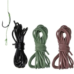 Funda de silicona para cañas de carpa con pelo preadherido