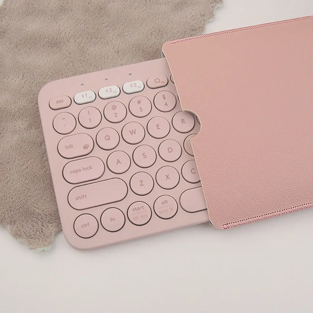 Funda de cuero PUvista frontal con cierre
