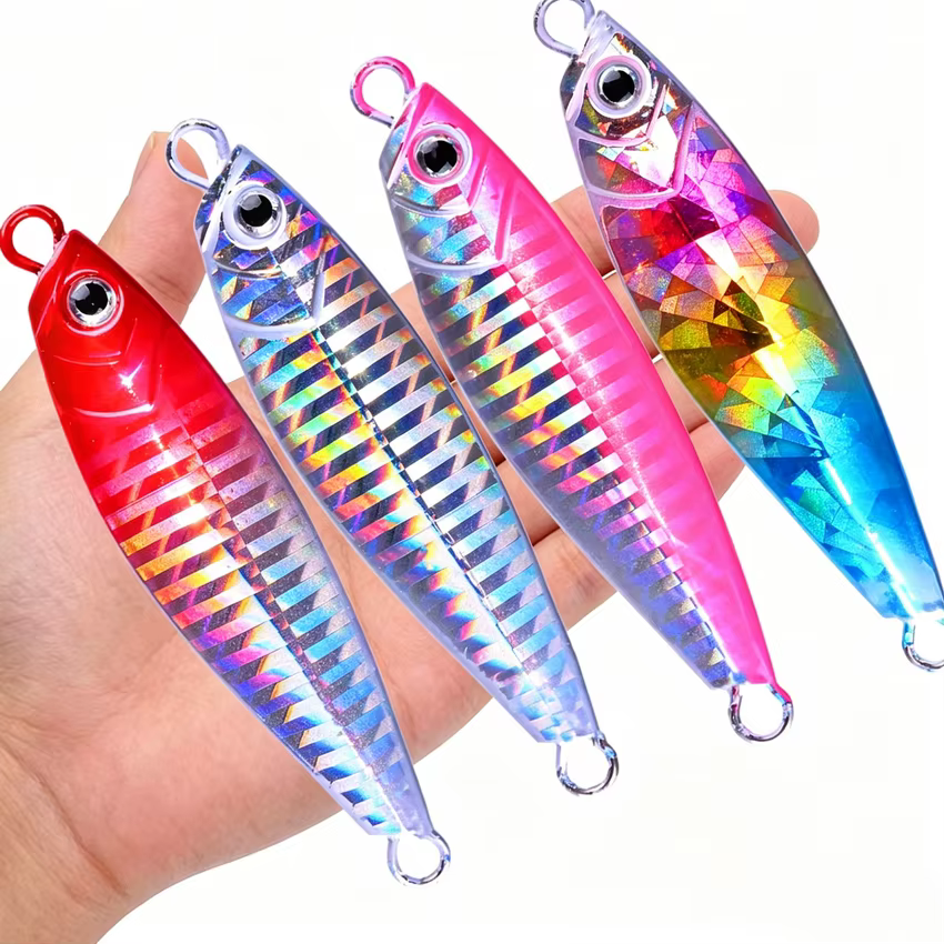 Jig metálico para pesca en mar – Crankbait wobbler señuelo artificial - imagen 4