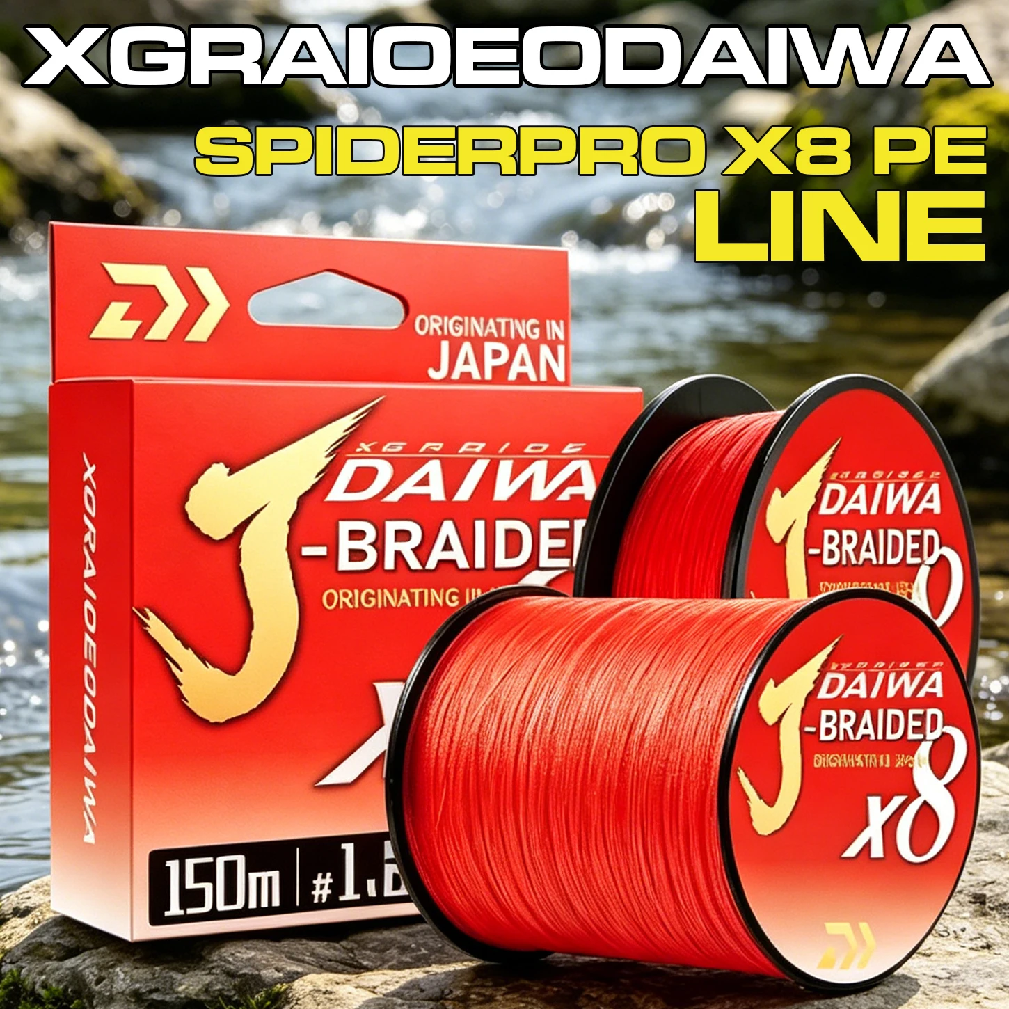Línea PE trenzada Daiwa XGRAIOEODAIWA-J para pesca en mar - imagen 2