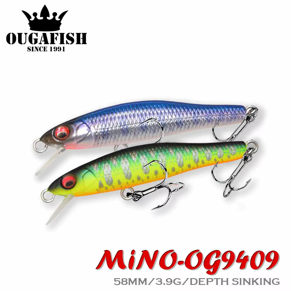 Minnow 58mm 3,9g – Cebo artificial para lubina - imagen 5