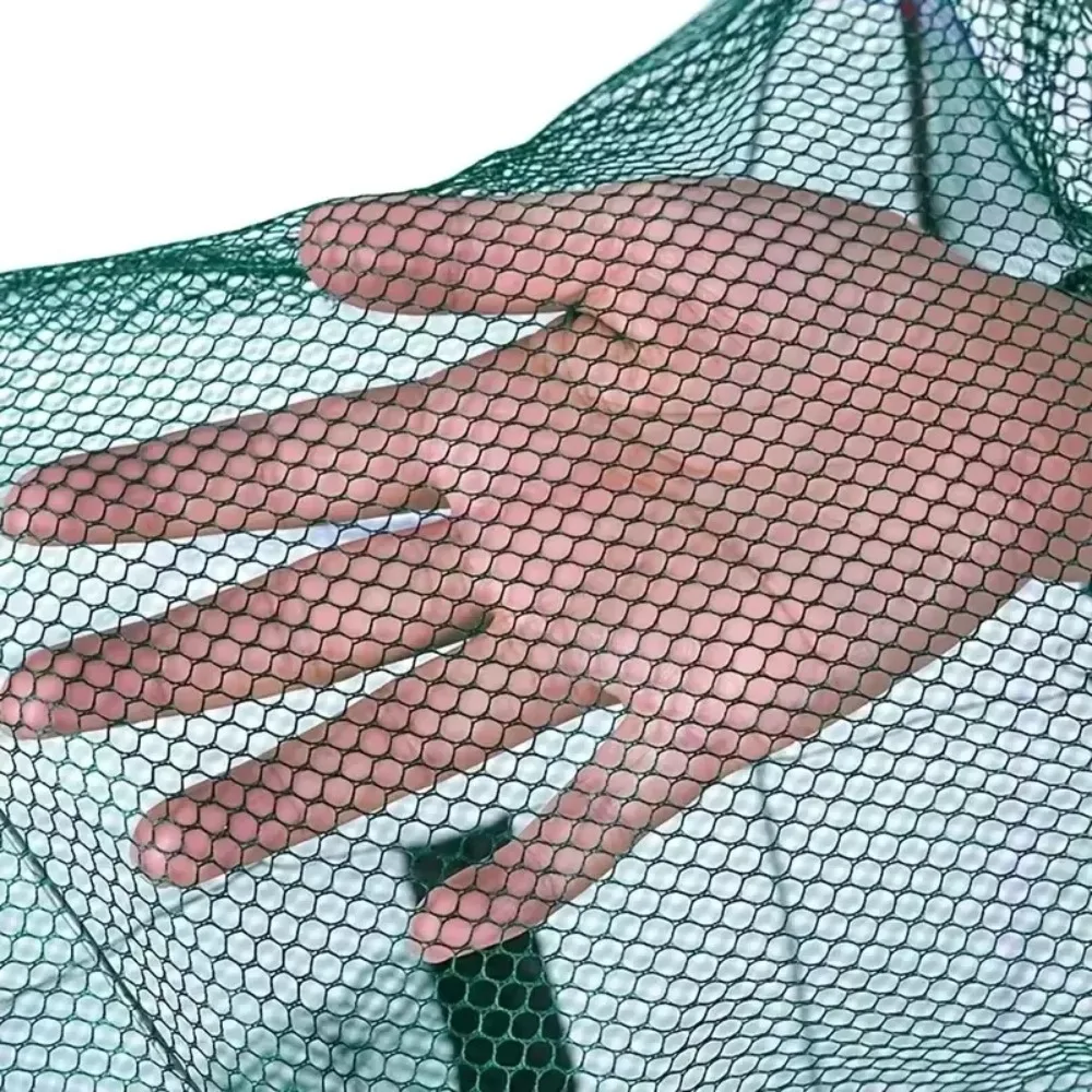 Trampa para peces rectangular portátil de malla de nailon plegable - imagen 5