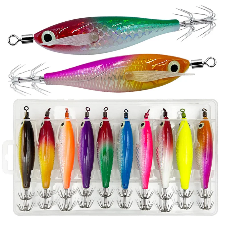 Señuelo ShareShark Egi con luz brillante