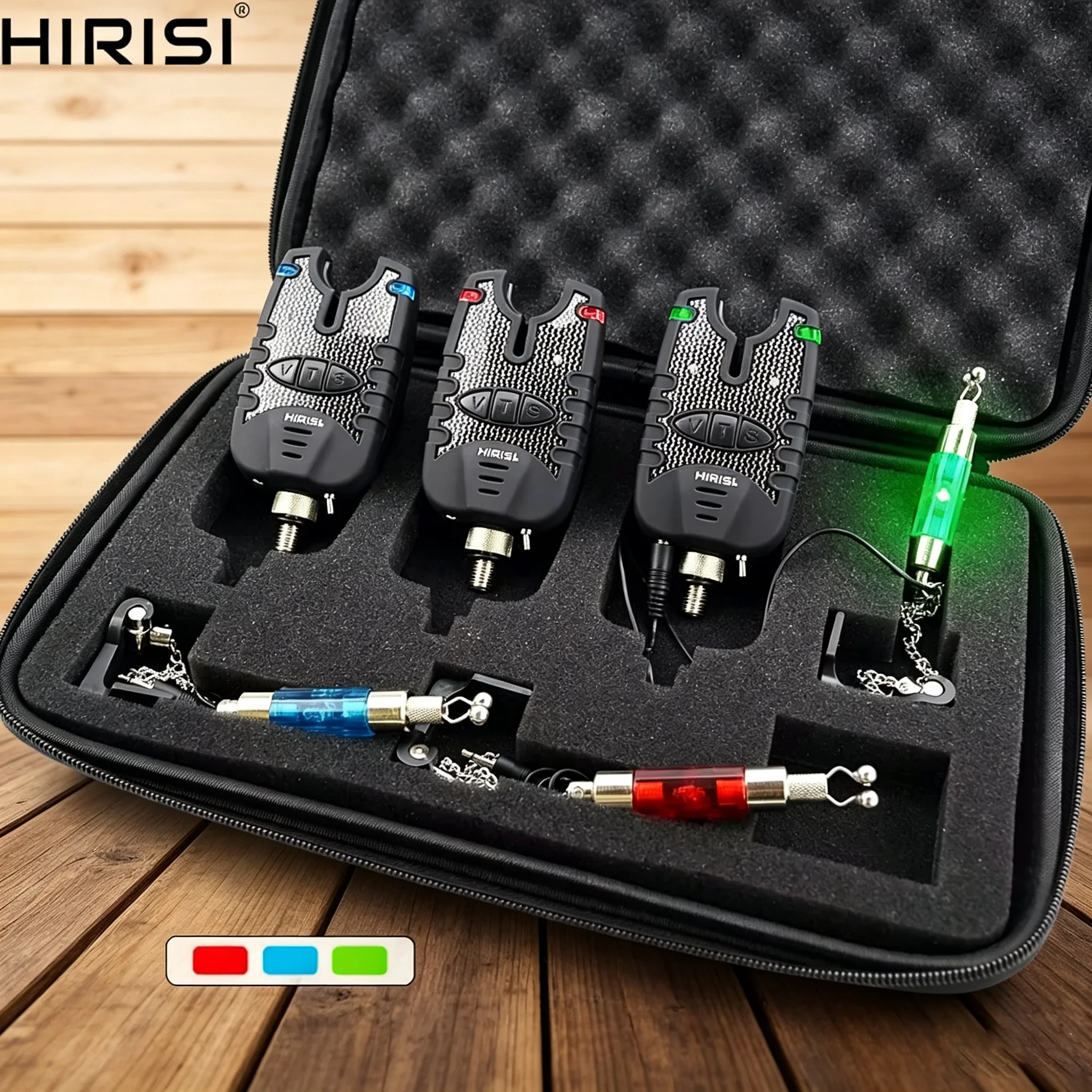 Alarma y Swinger de carpa Hirisi 3 con LED azul e indicador - imagen 4