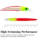 TSURINOYA DW77 Minnow hundido de lanzado largo para trucha y mar