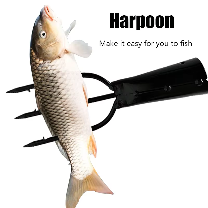 Arpón multifuncional de acero inoxidable – Tenedor para pesca con púas - imagen 2